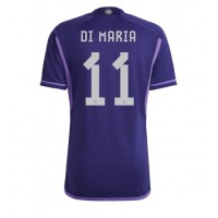 Argentína Angel Di Maria #11 Vonkajší futbalový dres MS 2022 Krátky Rukáv